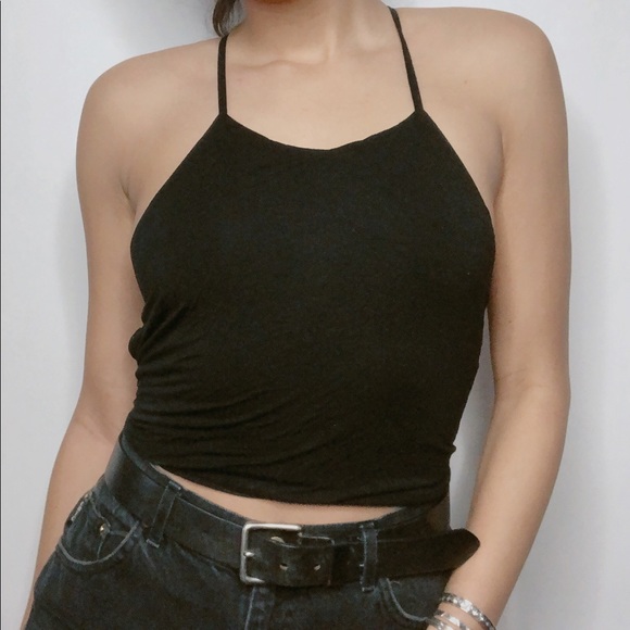 Open Back Crop Top - Picture 1 of 2